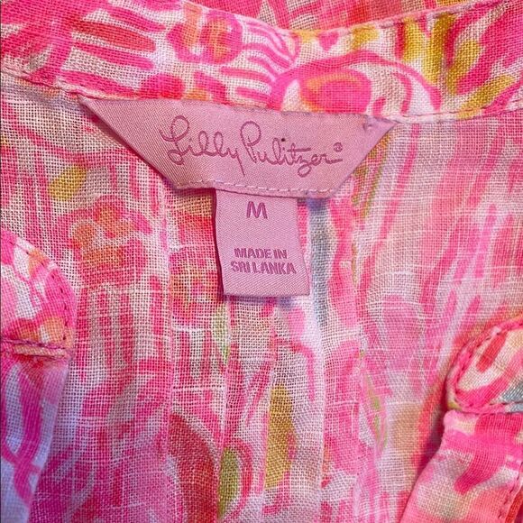Lilly Pulitzer Sarasota Tunic Dress Linen - Picture 4 of 9